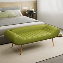 Green end store of bed bench